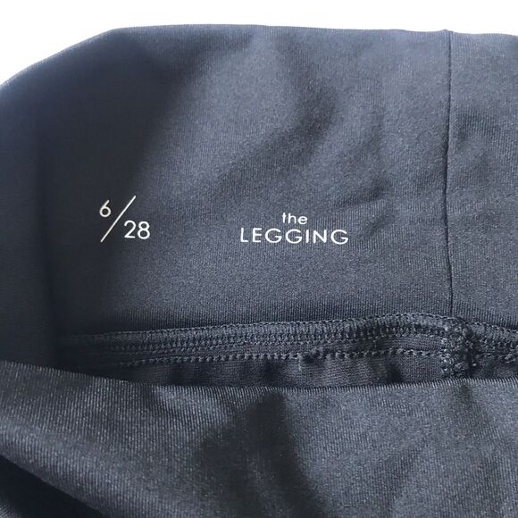 Liverpool Jeans Co. Womens Maternity Pant Size 6/28 Full Panel Legging Black EUC - Picture 4 of 11